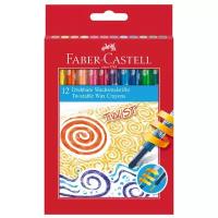 Карандаши восковые Faber-Castell, 12цв., выкручивающийся стержень