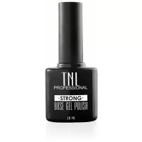 TNL Professional Базовое покрытие Strong Base Gel Polish, прозрачный, 10 мл