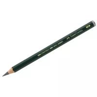 Faber-Castell Карандаш чернографитный Castell 9000 Jumbo HB утолщенный (119300) зеленый