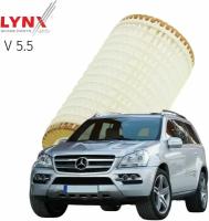 Фильтр масляный Mercedes-Benz GL-CLASS (1) X164 / Мерседес ГЛ-класс 2006 2007 2008 2009 2010 2011 2012 V5,5 M 273 KE 55 / 1шт LYNXauto