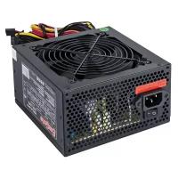 EXEGATE Блок питания EX259609RUS Блок питания 700W XP700, ATX, black, 12cm fan, 24p+ 4+4 p, 6 8p PCI-E, 4 SATA, 2 IDE, FDD