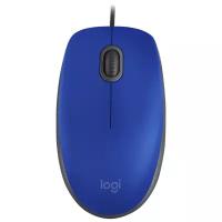 Мышь Logitech M110 Silent, синий