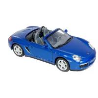 Машина Porsche Boxster S синяя металл инерция Kinsmart KT5302W-3