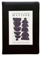 Ежедневник датированный 2023 Infolio Matisse, черный, 140х200 мм, 352 стр, твердый переплет с поролоном