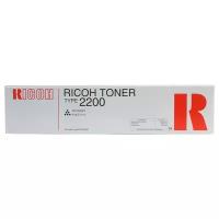 Тонер Ricoh Type 2200 (889776), для Ricoh FT2012, FT2212, черный, 91 гр, 3000 стр