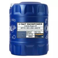 Синтетическое моторное масло Mannol 2-Takt Snowpower, 20 л