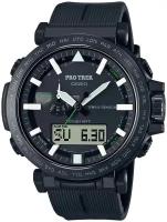 Наручные часы CASIO Pro Trek PRW-6621Y-1ER, черный, зеленый