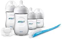 Philips AVENT Набор для кормления новорожденных Natural SCD301/01, 6 предметов, с рождения