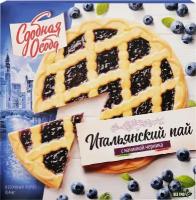 Пирог песочный черемушки Сдобная Особа Итальянский пай с черникой, 400г