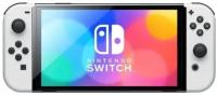 Игровая приставка Nintendo Switch OLED white (белая)