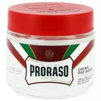 Proraso Nourish Sandalwood Pre Shave Cream - Крем до бритья Сандал 100 мл / Прорасо