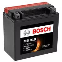 Мото аккумулятор BOSCH M6 018 AGM (0 092 M60 180)