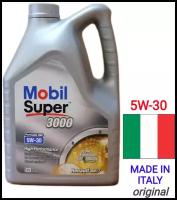 Синтетическое моторное масло Mobil Super 3000 Formula RN 5W-30 5л Турция 155775