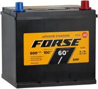 FORSE 560351052 Аккумулятор FORSE 60Ач EN550 ASIA 230x179x225 обр/п D23