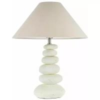 Лампа декоративная Arti Lampadari Molisano E 4.1 C, E27, 60 Вт, цвет арматуры: белый, цвет плафона/абажура: бежевый