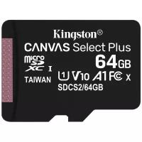 Карта памяти microSDXC Kingston, 64Gb, Class 10