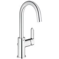 Смеситель Grohe BauEdge XL-Size 23760000 для раковины однорычажный, донный клапан в комплекте