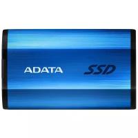 SSD жесткий диск ADATA USB-C 512B EXT. BLUE ASE800-512GU32G2-CBL