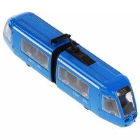Трамвай ТЕХНОПАРК SB-17-51-BL(NO IC)WB, 4 см, синий