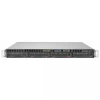 Сервер Supermicro SuperServer 5019S-M без процессора/без ОЗУ/без накопителей/количество отсеков 3.5