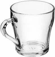 Кружка чашка чайная чашка кофейная для чая для кофе прозрачная стекло Крома