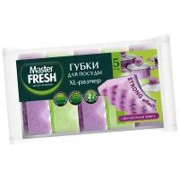 Губки для мытья посуды Master FRESH 