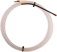 Протяжка кабельная REXANT (мини УЗК в бухте), 5 м нейлон, d=3 мм, латунный наконечник, заглушка
