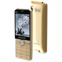 Телефон MAXVI P15, золотистый