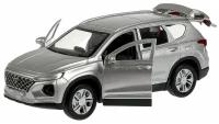 Машина металл HYUNDAI SANTAFE 12 см серебристый