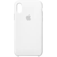 Чехол Apple силиконовый для iPhone X, white