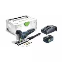 Аккумуляторный электролобзик Festool PSC 420 Li 5,2 EBI-Plus 5.2Ач x1 кейс