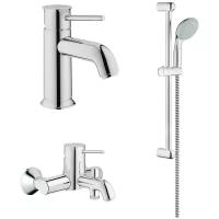 Душевой набор (гарнитур) Grohe BauClassic 124404