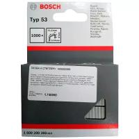 Скобы BOSCH 1609200365 тип 53 для степлера, 8 мм