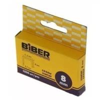 Скобы Biber для степлера, 85817, 8 мм, 1000 шт