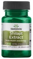 Swanson Shilajit Extract (Экстракт мумие - Дополнительная сила) 100 мг 30 вег капсул