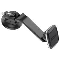 Магнитный держатель на присоске Hoco CA45A Triumph center console magnetic car holder black