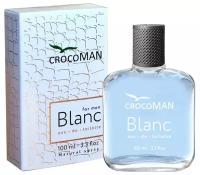 Туалетная вода мужская CrocoMAN Blanc, 100 мл, Delta PARFUM