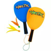 Набор для игры в бадминтон Helix Fun, в наборе: 2 ракетки, 2 волана, 38.9*28.9*4.4см - Yulu [YL007]