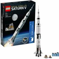 Конструктор LEGO Ideas 92176 Ракетно-космическая система наса Сатурн-5-Аполлон