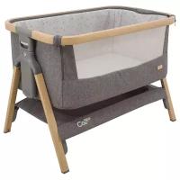 Колыбель Tutti Bambini CoZee Oak and Charcoal с колесами