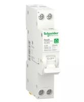 Schneider Electric Выключатель автоматический дифференциального тока (ДИФ) RESI9 1P+N С 20А 6000А 30мА 18мм тип AC SchE R9D87620