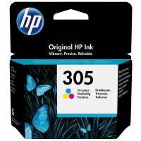 Картридж струйный HP 3YM60AE 305 трёхцветный (100 стр)