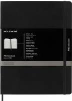 Блокнот Moleskine Professional Soft XL 190x250, 86 листов 406954PROPFNT4SBK