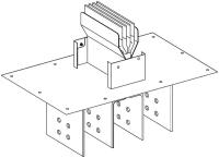 Элемент подвода питания для сборной шины Schneider Electric KTA1600ER51