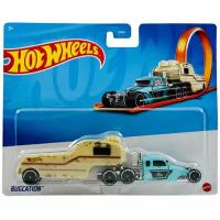 Машинка грузовик-трейлер Hot Wheels Bugcation BFM60-HMF98