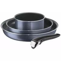 Набор посуды Tefal Ingenio Twinkle Grey 16/22/26см 04180850