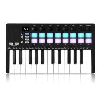 Беспроводная MIDI-клавиатура M-VAVE SMK-25 MKII Black (2 поколение 2024)