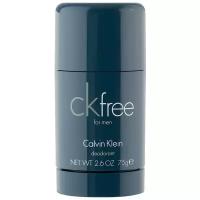 Calvin Klein Мужской CK Free For Men Дезодорант твердый (stick) 75г