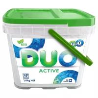 Duo Active стиральный порошок для стирки белого и цветного белья 1,8 кг