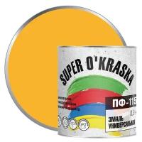 Эмаль алкидная (А) Super O'kraska ПФ-115 желтый 0.9 кг